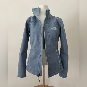 The North Face Women's Light Blue Fleece Jacket Size S/P